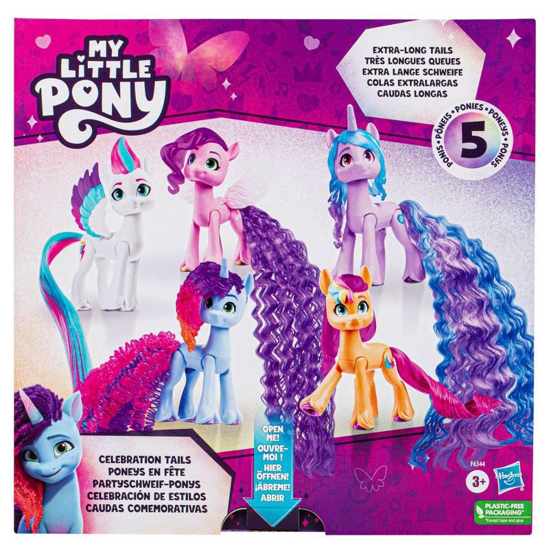 slide 2 of 10, My Little Pony Celebration Tails Pack, 1 ct