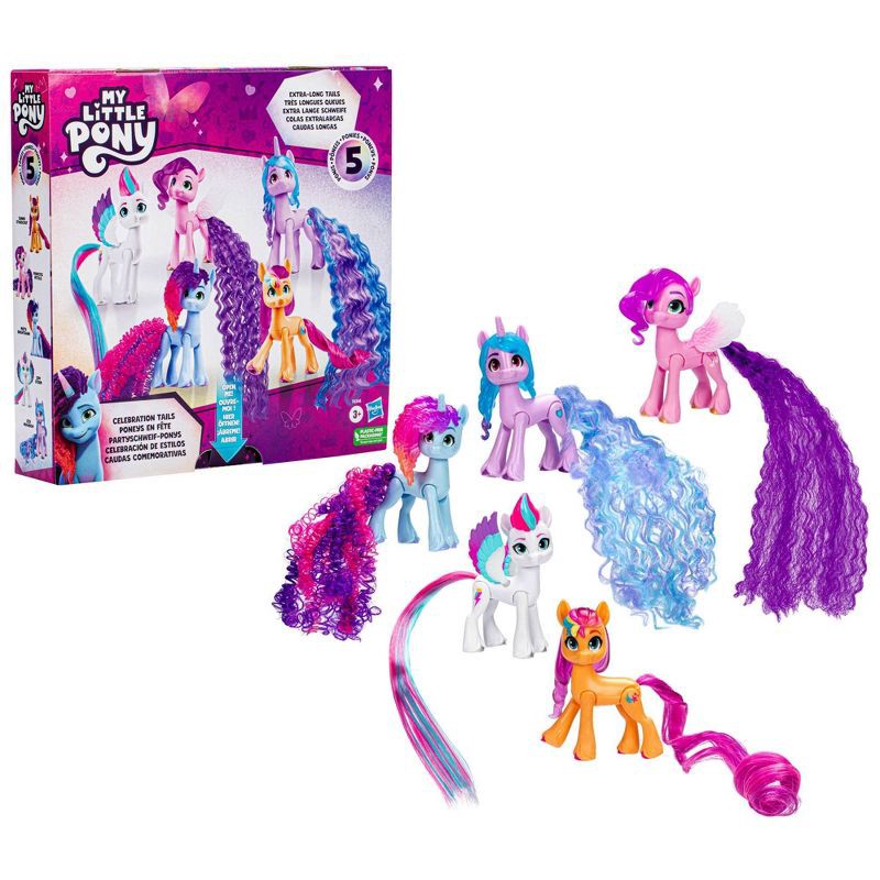 slide 3 of 10, My Little Pony Celebration Tails Pack, 1 ct