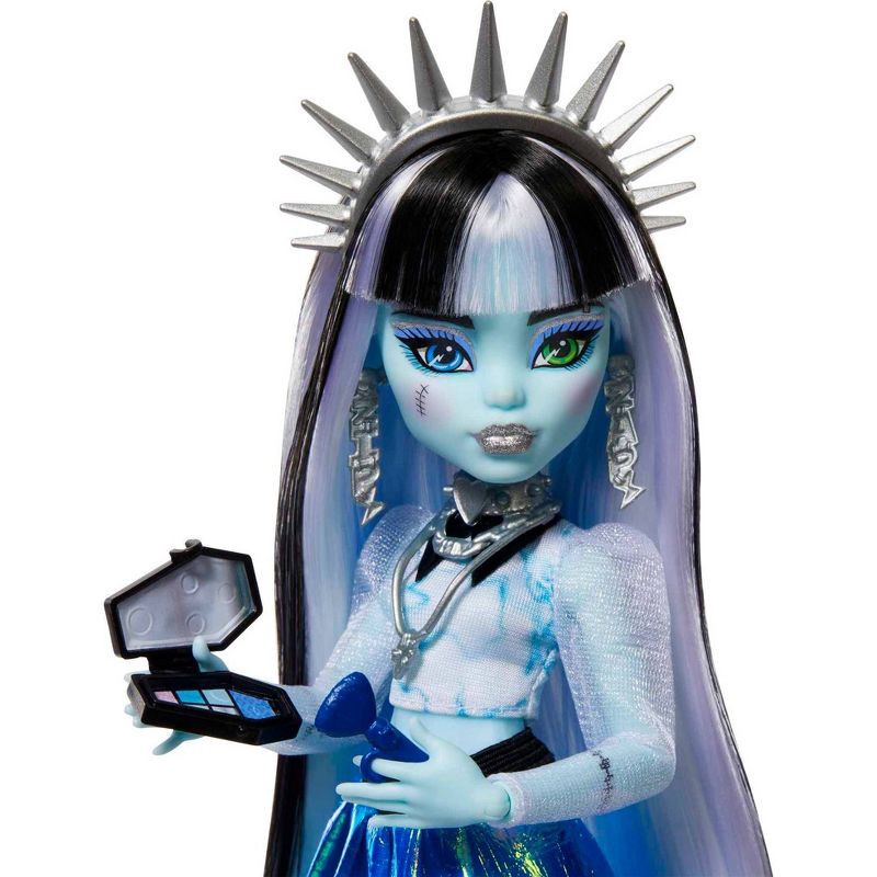 slide 4 of 6, Monster High Skulltimates Secrets Fearidescent Frankie Stein Fashion Doll, 1 ct