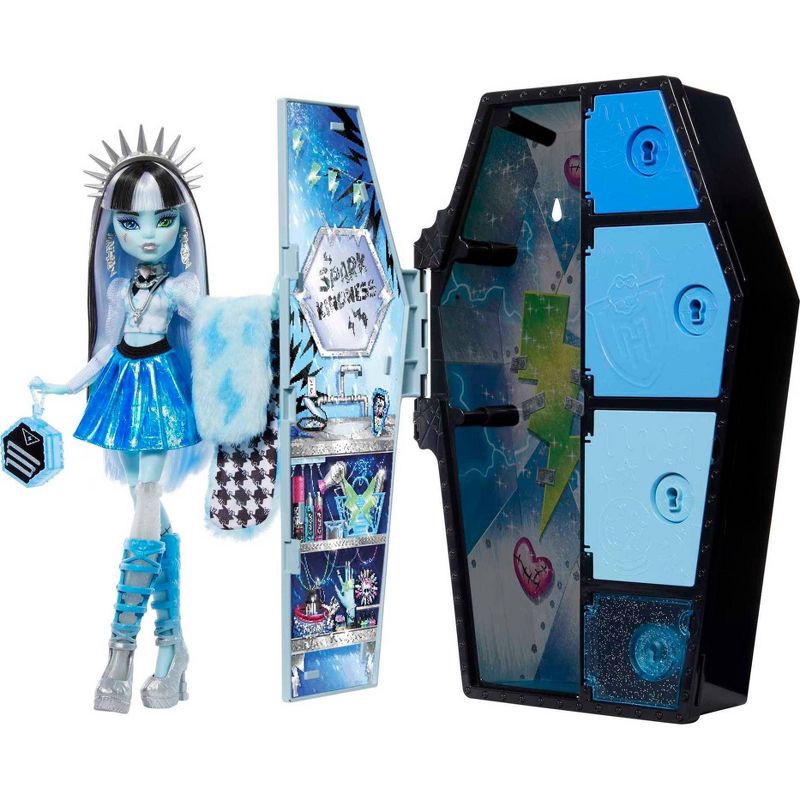 slide 5 of 6, Monster High Skulltimates Secrets Fearidescent Frankie Stein Fashion Doll, 1 ct