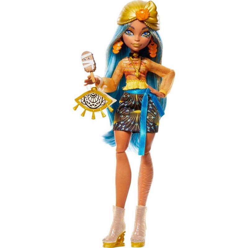 Monster High Skulltimates Secrets Fearidescent Cleo De Nile Fashion Doll 1 Ct Shipt 5988