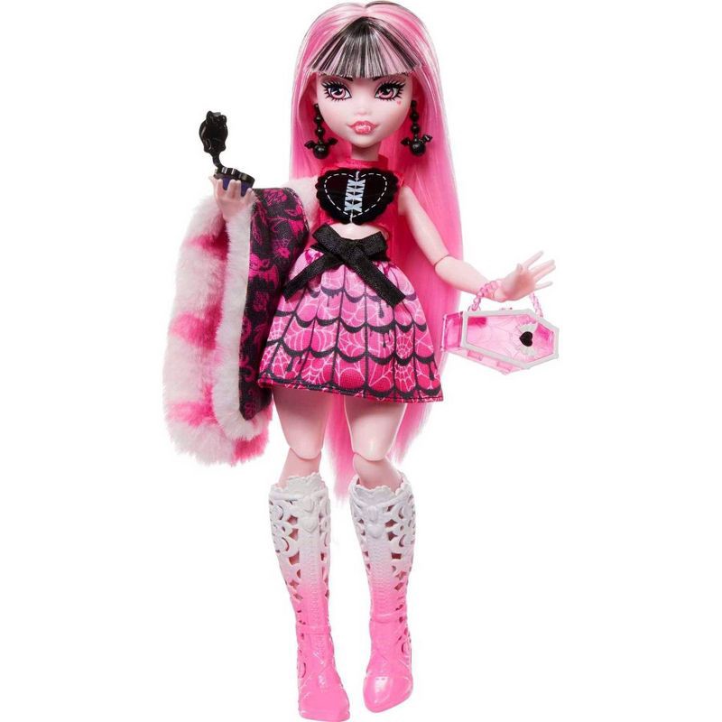 Monster High Skulltimates Secrets Fearidescent Draculaura Fashion Doll 