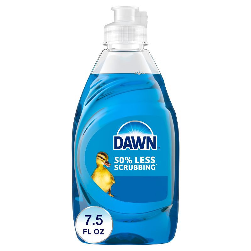 slide 1 of 12, Dawn Ultra Dishwashing Liquid Dish Soap - Original - 7.5 fl oz, 7.5 fl oz