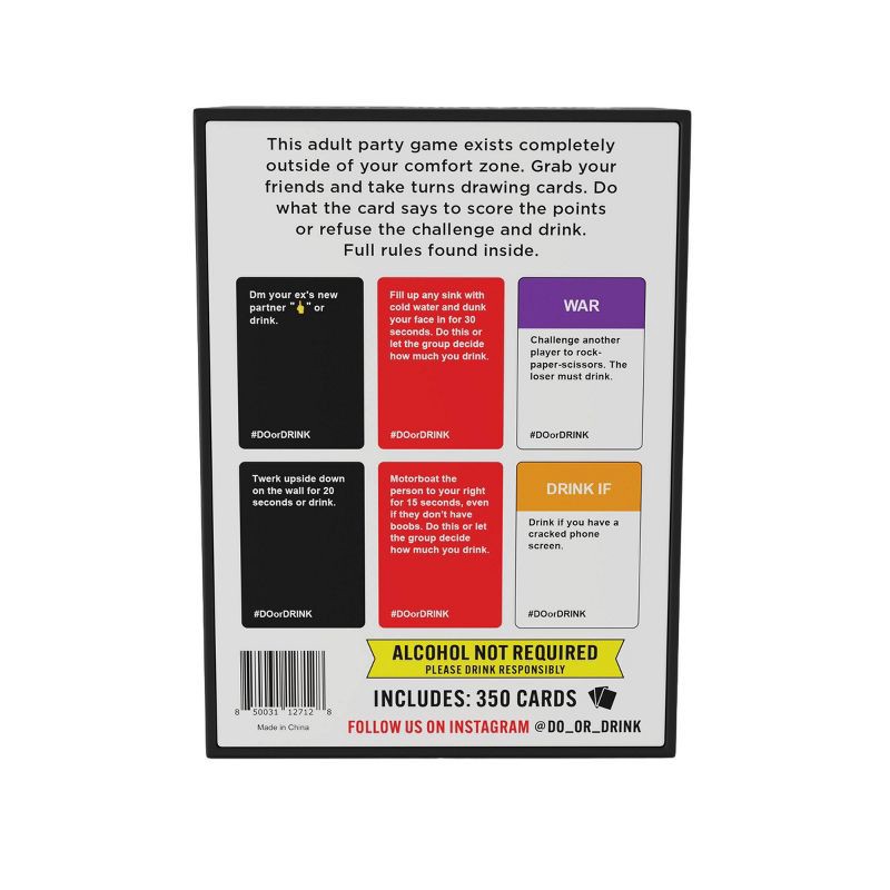 slide 2 of 5, Do or Drink Win or Hydrate Game: Social & Language Skills Party Card Game for 3+ Players, 1 ct