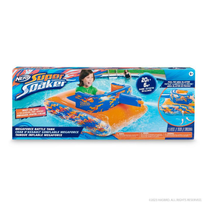 slide 6 of 7, NERF Super Soaker Megaforce Battle Tank by WowWee, 1 ct