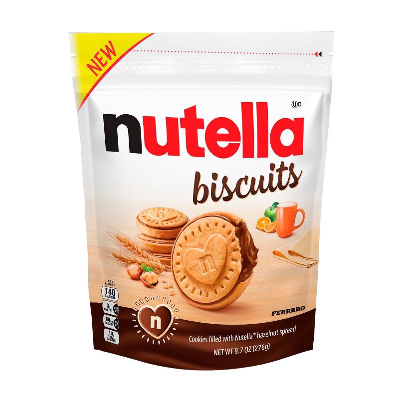 slide 1 of 9, Nutella Biscuits - 20ct/9.7oz, 20 ct, 9.7 oz