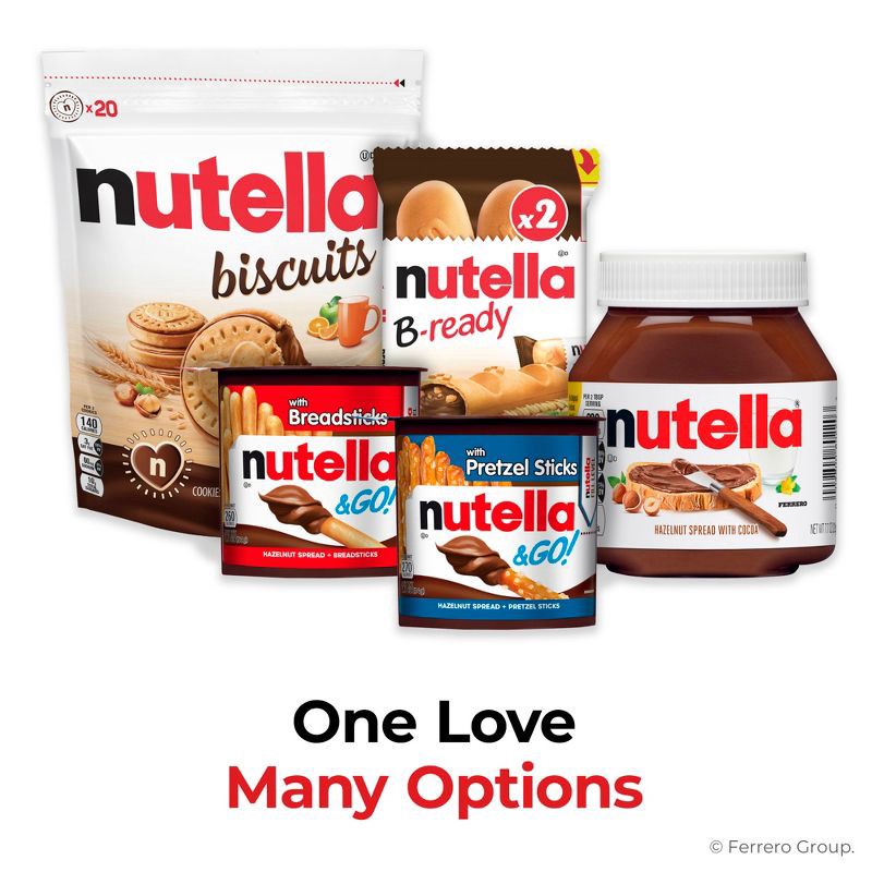 slide 7 of 7, Nutella B-Ready - 6ct/6oz, 6 ct; 6 oz
