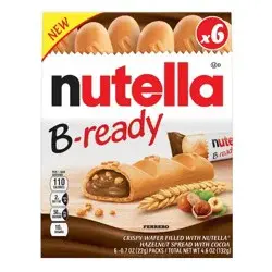 Nutella B-Ready - 6ct/6oz