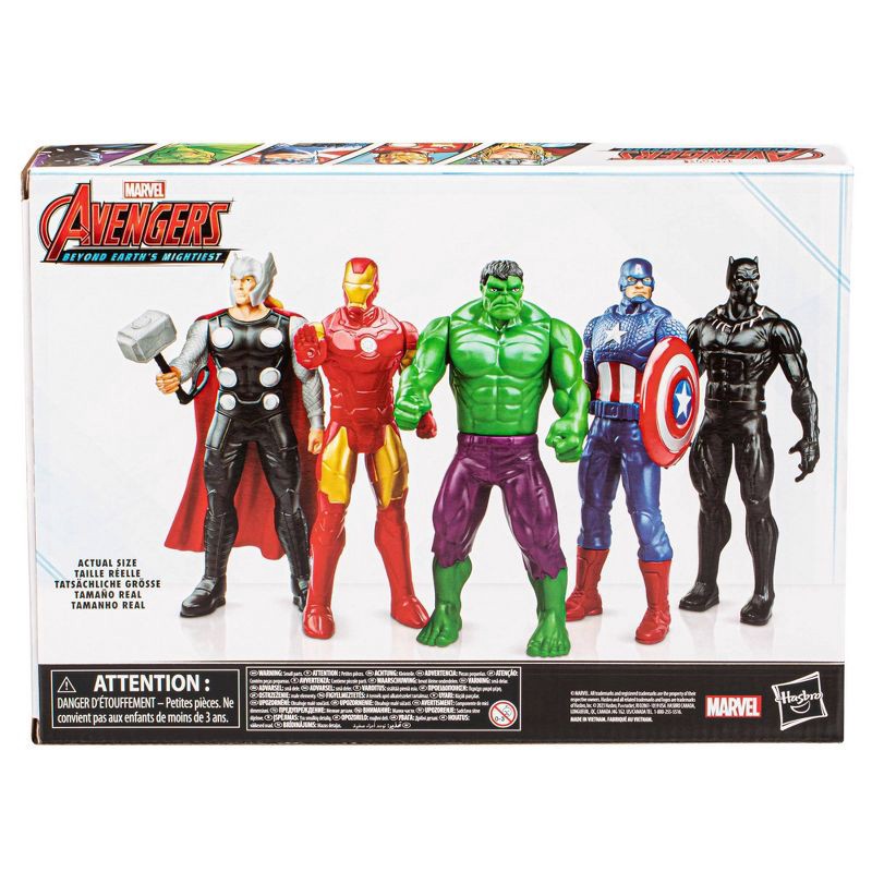slide 4 of 4, Hasbro Marvel Avengers: Beyond Earth's Mightiest Action Figure Set - 5pk (Target Exclusive), 5 ct