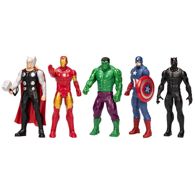 slide 1 of 4, Hasbro Marvel Avengers: Beyond Earth's Mightiest Action Figure Set - 5pk (Target Exclusive), 5 ct