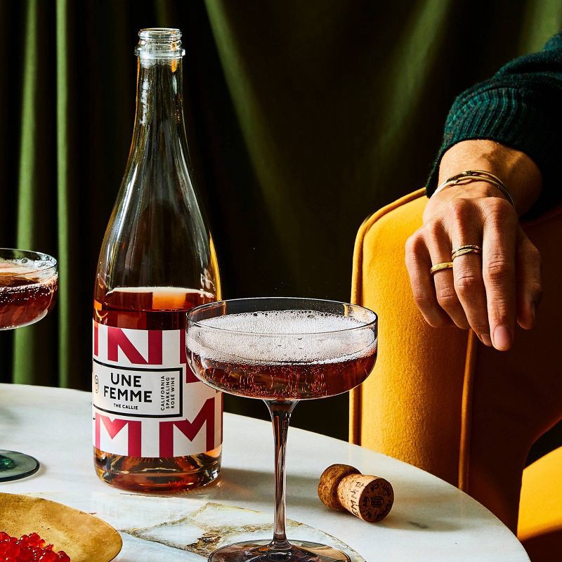 slide 2 of 8, Une Femme The Callie California Sparkling Rosé - 750ml Bottle, 750 ml