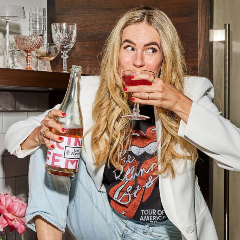 slide 7 of 8, Une Femme The Callie California Sparkling Rosé - 750ml Bottle, 750 ml