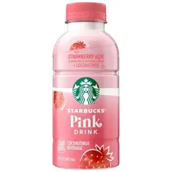 Starbucks RTD Starbucks Pink Drink Strawberry Acai + Coconut Milk - 14 fl oz Bottle
