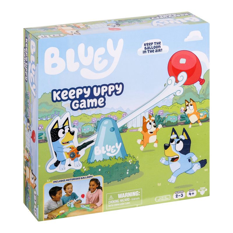 slide 7 of 14, Bluey Keepy Uppy Game: Educational Focus on Motor Skills, Action Board Game, 2-3 Players, Includes Tokens, 1 ct