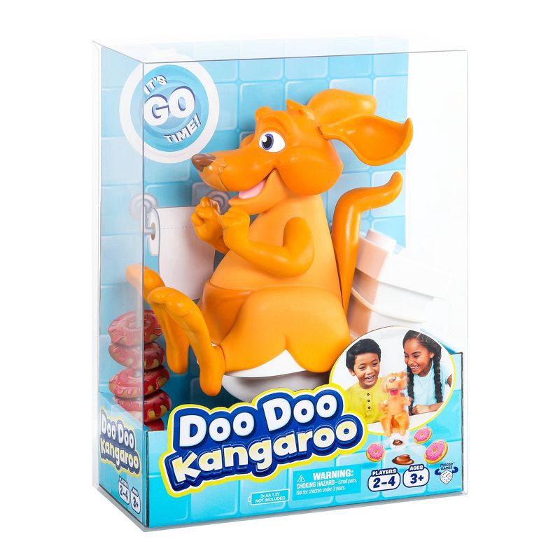 Doo Doo Kangaroo Game. Feed Him Until He's Gotta Go! Grab The Donuts and  Dodge The Doo Doos. Collect The Most Donuts to Win