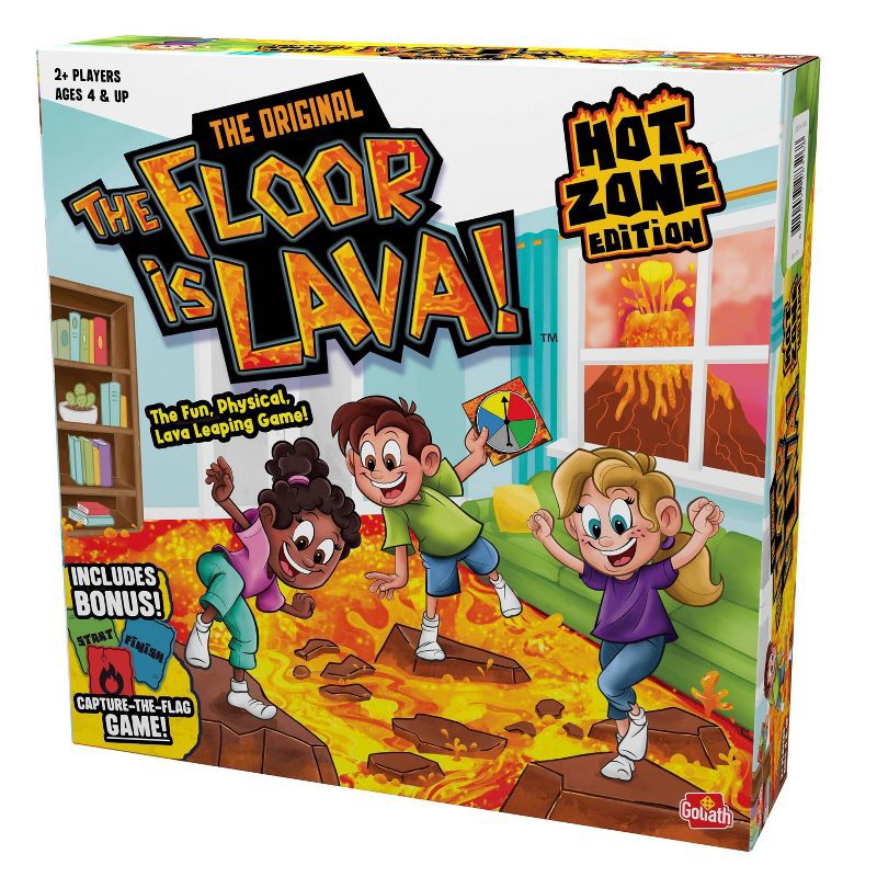 slide 8 of 8, Goliath The Floor is Lava Hot Zone Board Game, 1 ct