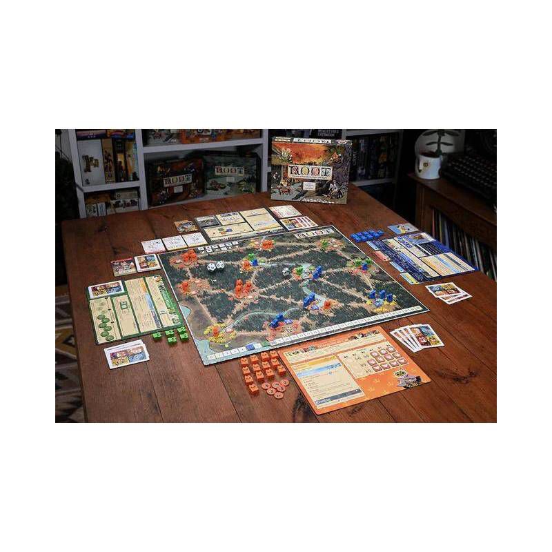 slide 2 of 9, Leder Games Root Board Game: Educational Role Play, 2-4 Players, Memory & Social Skills, Creative Thinking, 1-2 Hours, 1 ct