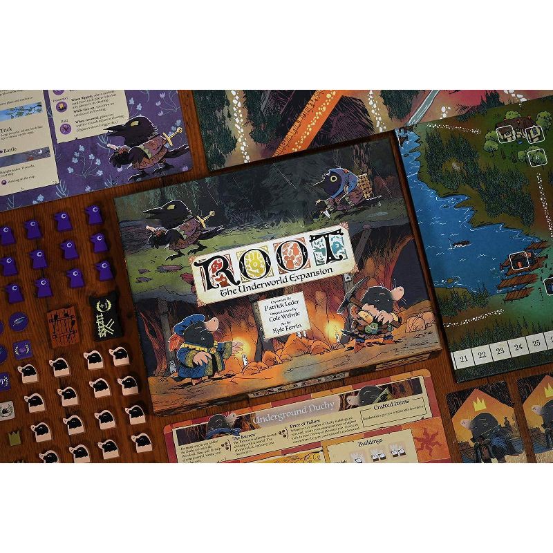 slide 8 of 9, Leder Games Root Board Game: Educational Role Play, 2-4 Players, Memory & Social Skills, Creative Thinking, 1-2 Hours, 1 ct