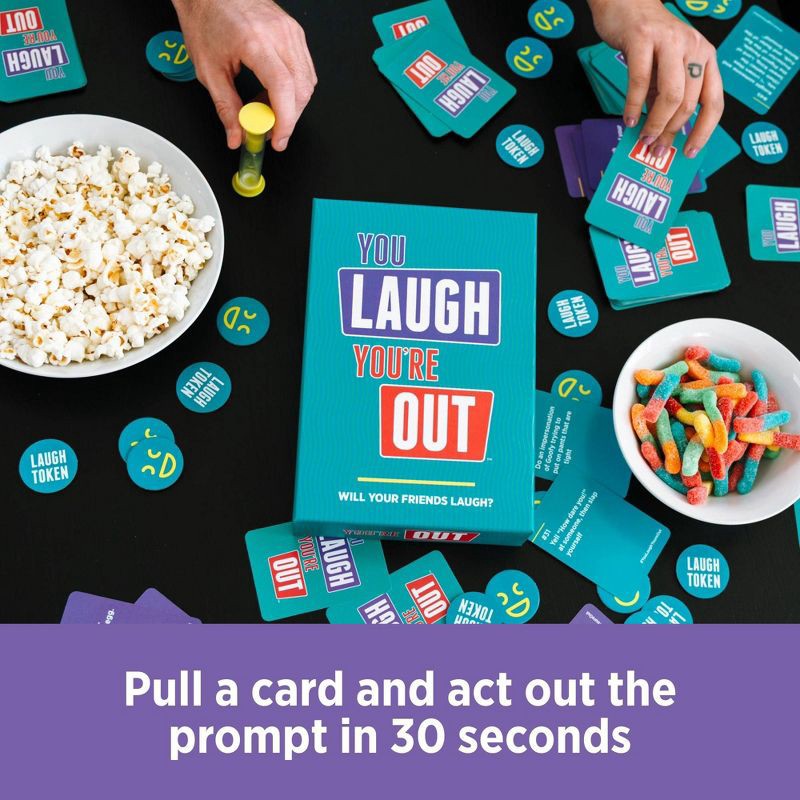 slide 5 of 8, DSS Games You Laugh You're Out Card Game, 1 ct