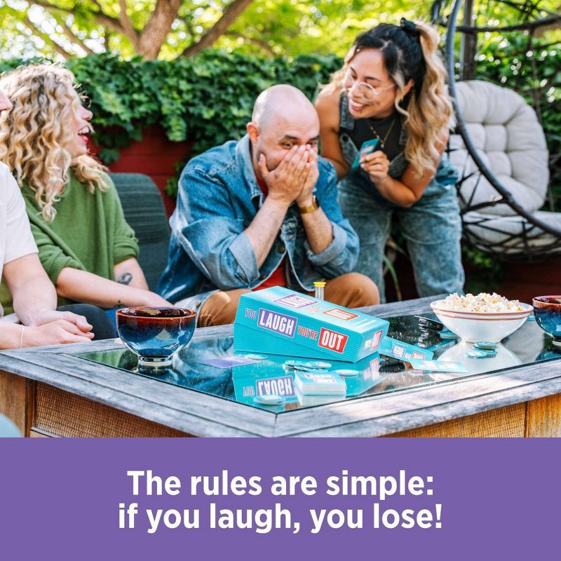 slide 8 of 8, DSS Games You Laugh You're Out Card Game, 1 ct