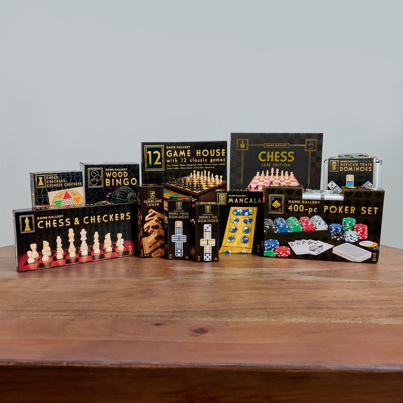 slide 7 of 7, Game Gallery Wood Chess Set Luxe Edition, 1 ct