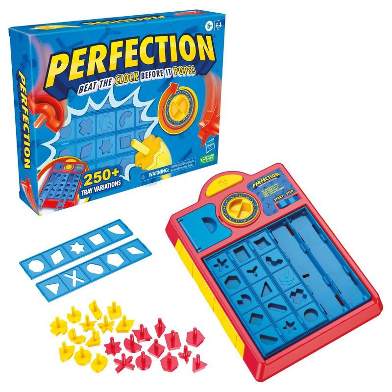 slide 3 of 10, Hasbro Gaming Perfection Kids Game, 1 ct