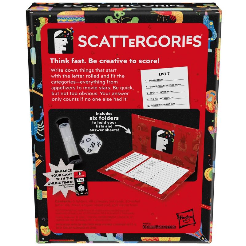 slide 4 of 9, Hasbro Gaming Scattergories Game, 1 ct