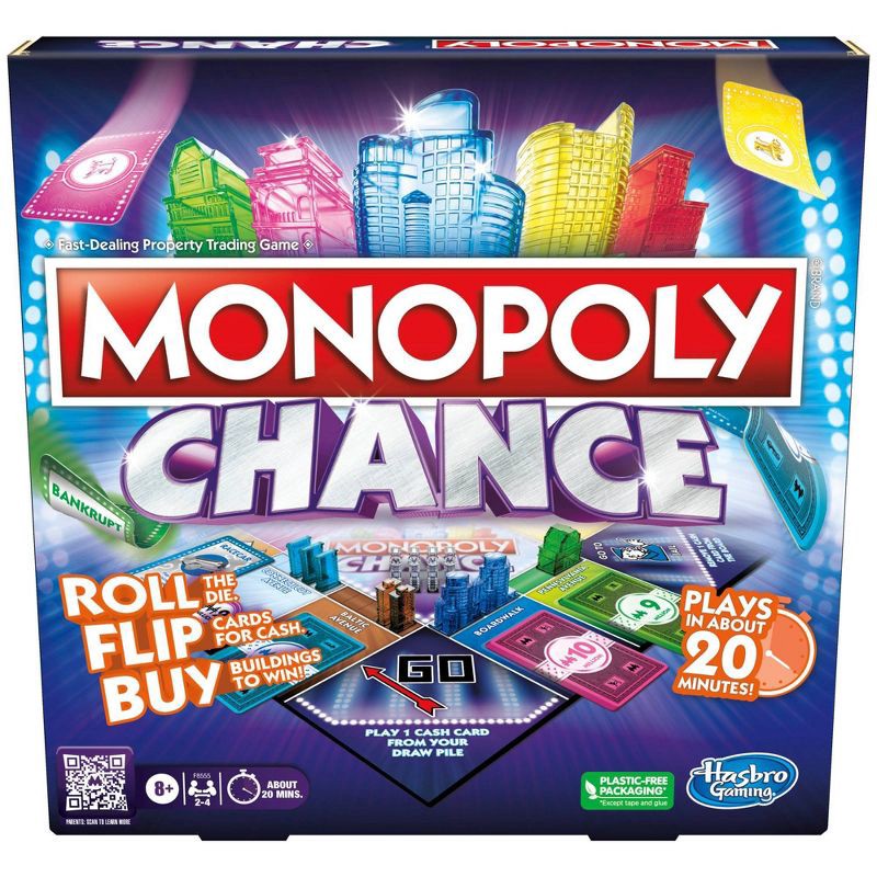 slide 1 of 9, Monopoly Chance Family Game, 1 ct