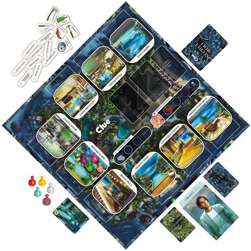 slide 4 of 12, Hasbro Gaming Clue Conspiracy Mystery Game, 1 ct