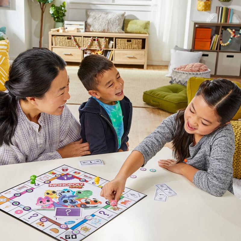 slide 9 of 9, Monopoly Junior 2 Kids Board Games in 1, 1 ct