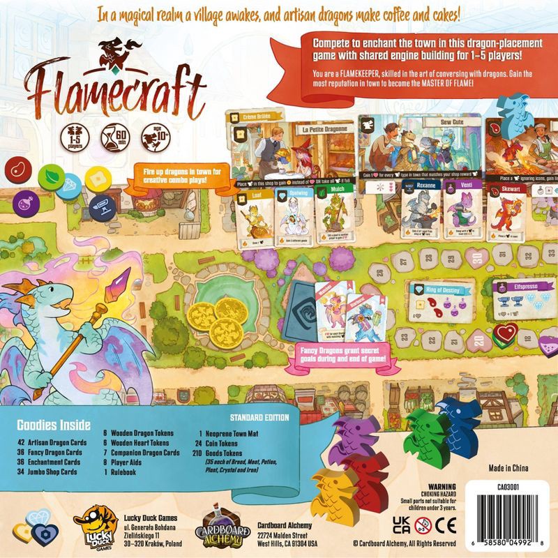 slide 3 of 9, Lucky Duck Games Flamecraft Board Game, 1 ct