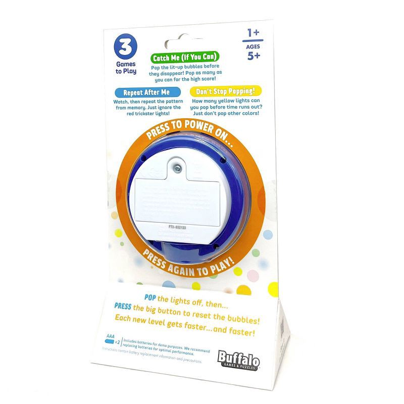 slide 8 of 8, Buffalo Games Pop It Go Game, 1 ct