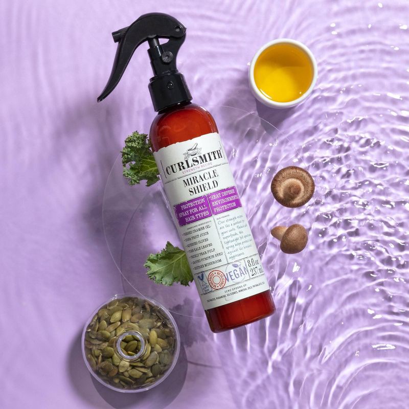 slide 4 of 4, CURLSMITH Miracle Shield Heat Protector - 8 fl oz - Ulta Beauty, 8 fl oz