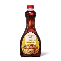 Artificially Flavored Butter Flavored Pancake Syrup - 24 fl oz - Favorite Day™