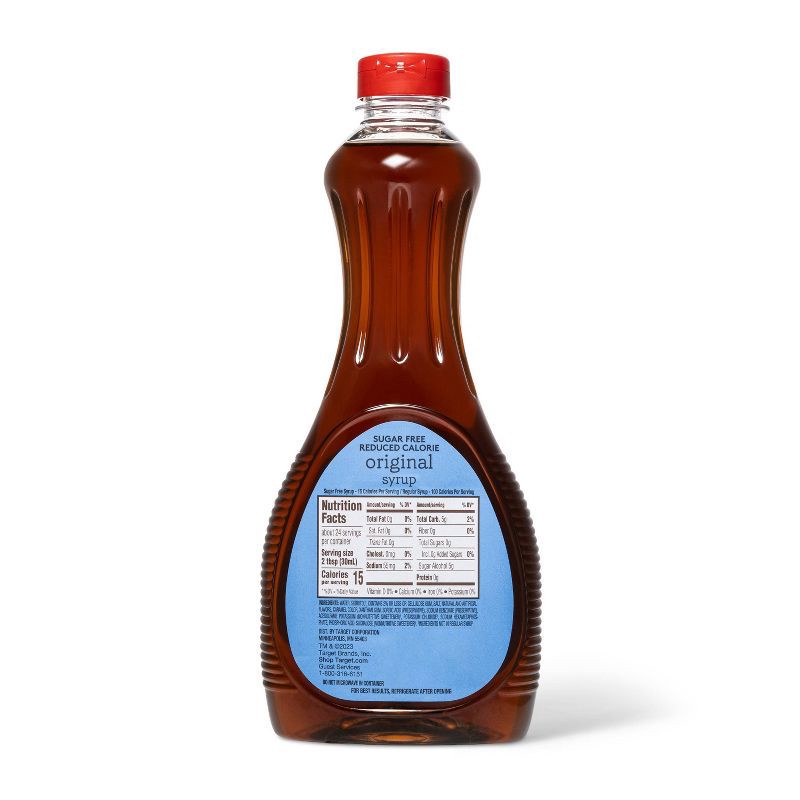 slide 3 of 3, Original Syrup Sugar Free - 24 fl oz - Favorite Day™, 24 fl oz