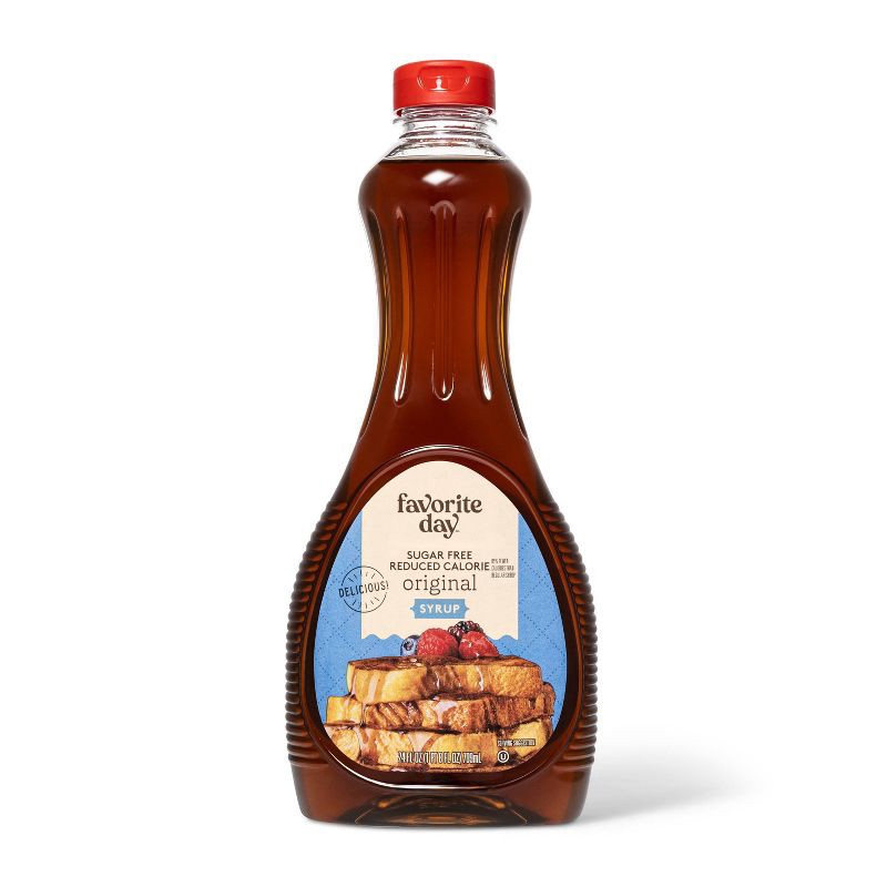 slide 1 of 3, Original Syrup Sugar Free - 24 fl oz - Favorite Day™, 24 fl oz