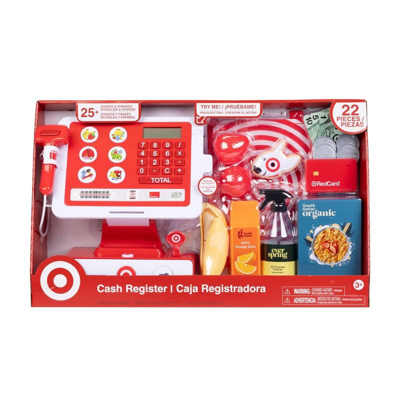 slide 2 of 15, Target Cash Register + Accessories, 1 ct