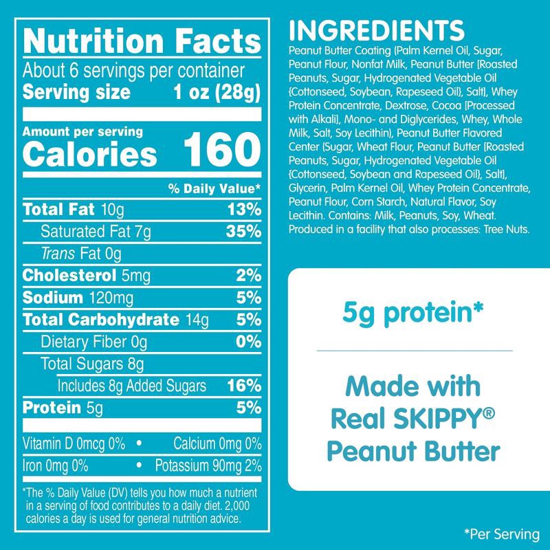 slide 8 of 10, Skippy Bites Double Peanutbutter - 6oz, 6 oz