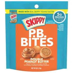 Skippy Bites Double Peanutbutter - 6oz
