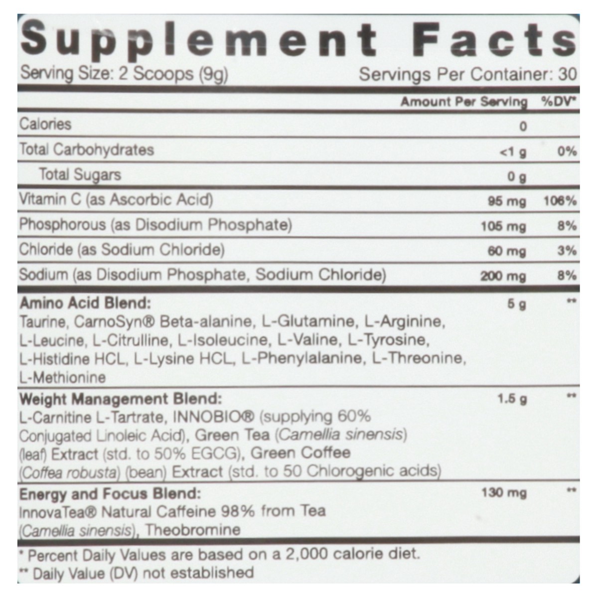 slide 3 of 13, AminoLean Blue Rasperry Pre-Workout 9.52 oz, 9.52 oz