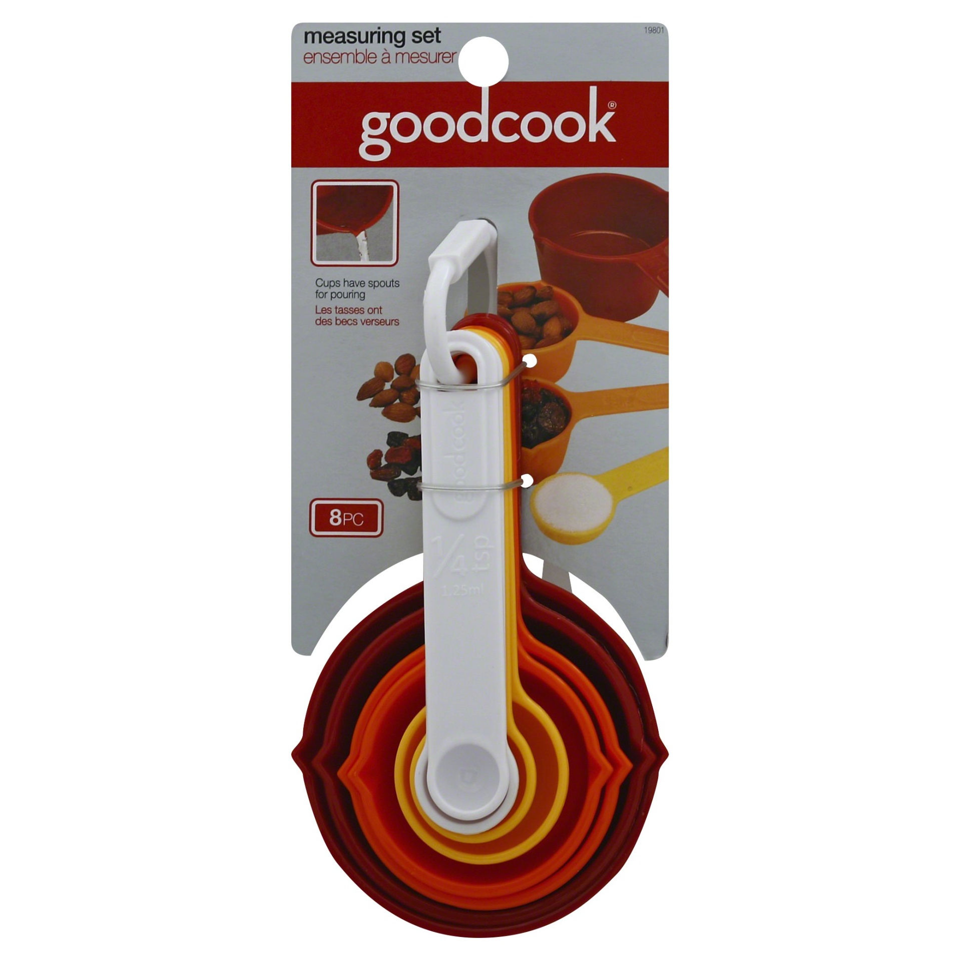 slide 1 of 6, Good Cook Measuring Set, 8 ct