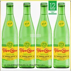 Topo Chico Twist of Lime Mineral Water - 12pk/12 fl oz Bottle