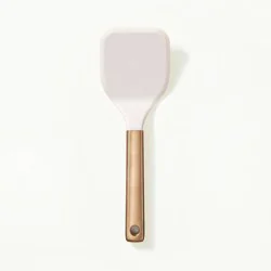 Stainless Steel and Silicone Cookie Shovel Champagne - Figmint™: Dishwasher-Safe Spatula, Figmint Kitchen Utensil