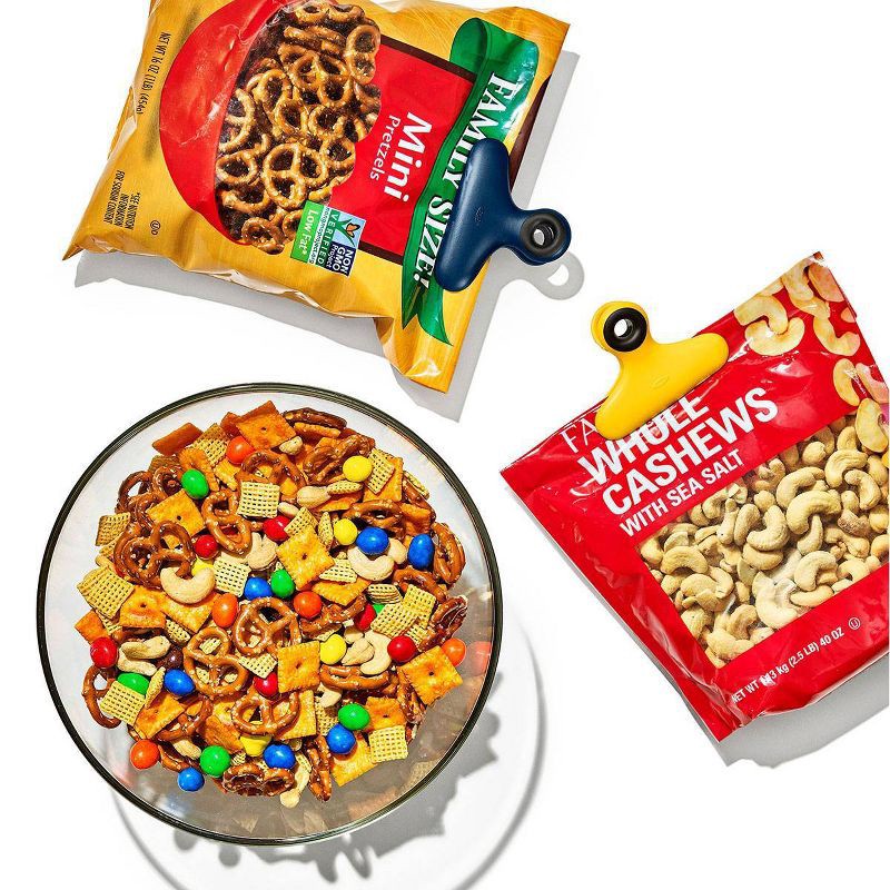 slide 12 of 21, OXO 7pc Plastic Bag Clips Set, 7 ct