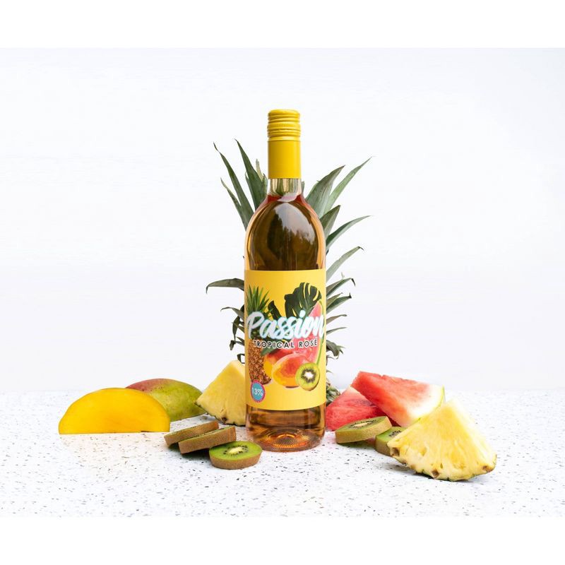 slide 5 of 5, Passion Wines Rose - 750ml Bottle, 750 ml