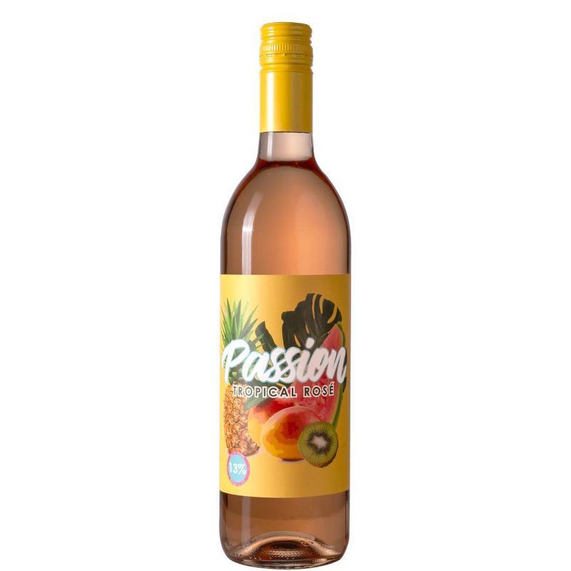 slide 1 of 5, Passion Wines Rose - 750ml Bottle, 750 ml