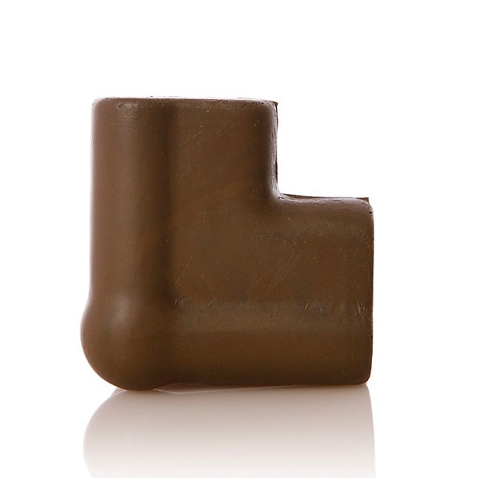 slide 2 of 4, Dreambaby Foam Corner Bumpers - Brown, 4 ct