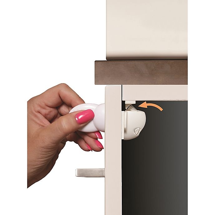 slide 5 of 5, Dreambaby Adhesive Magnetic Locking System, 4 ct