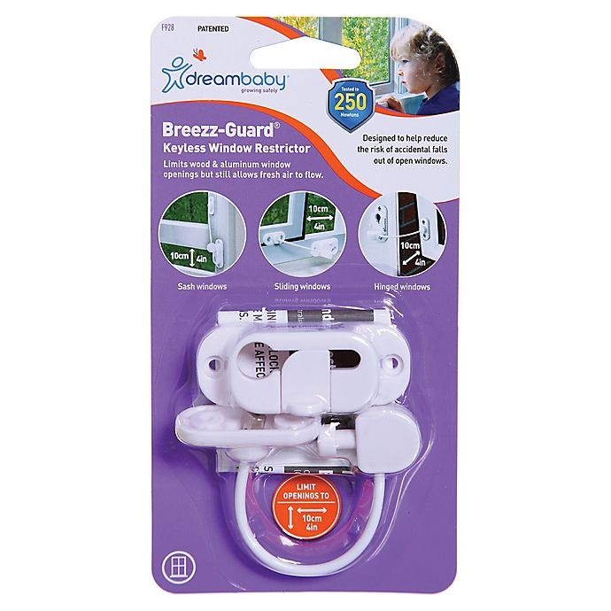 slide 5 of 9, Dreambaby Breezz-Guard Keyless Window Restrictor, 1 ct