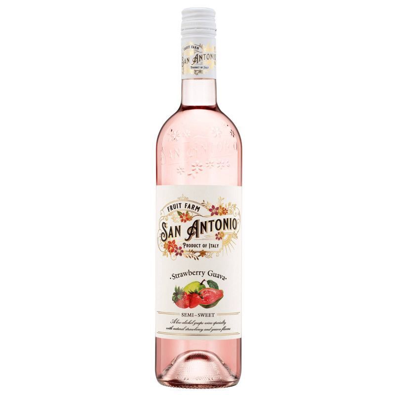 slide 1 of 8, San Antonio Winery San Antonio Fruit Farm Strawberry Guava - 750ml Bottle, 750 ml